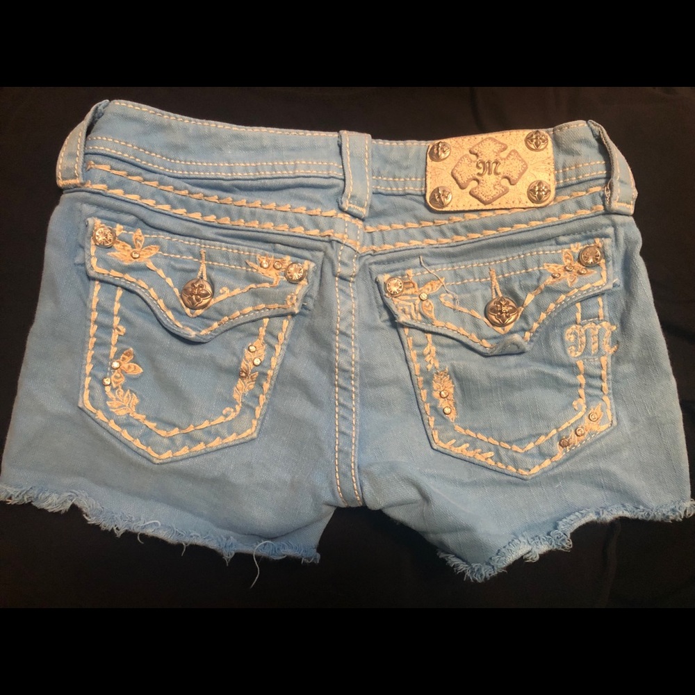 Girls size 12 miss me shorts